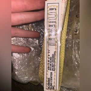 5 endless loop nylon straps 1” by 4ft